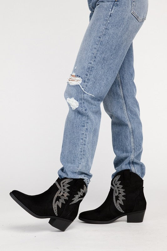 Ronan Rhinestone {booties}