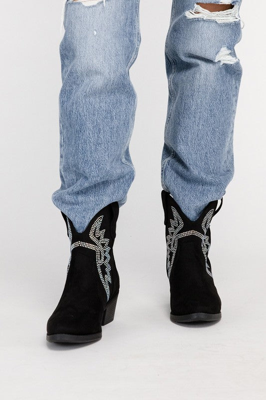 Ronan Rhinestone {booties}