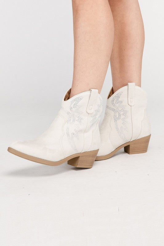 Ronan Rhinestone {booties}