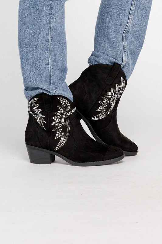 Ronan Rhinestone {booties}