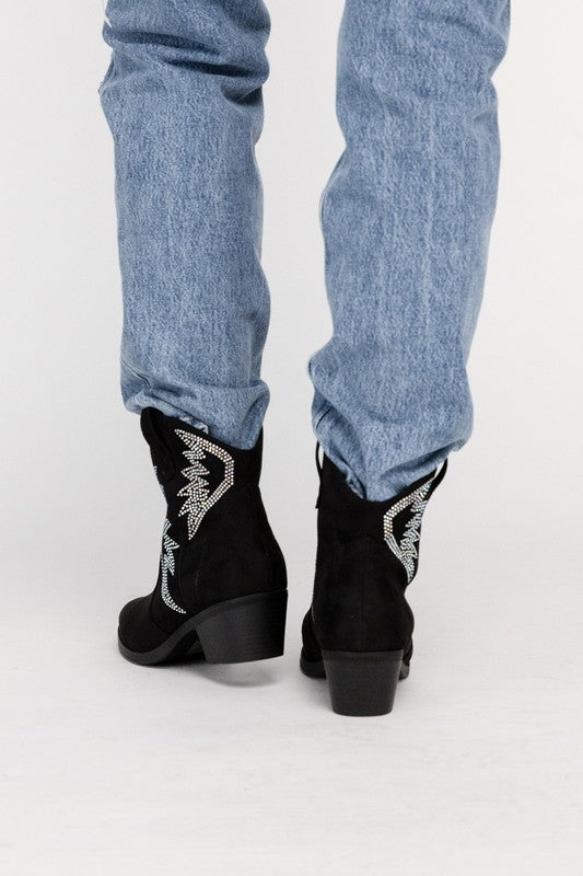 Ronan Rhinestone {booties}