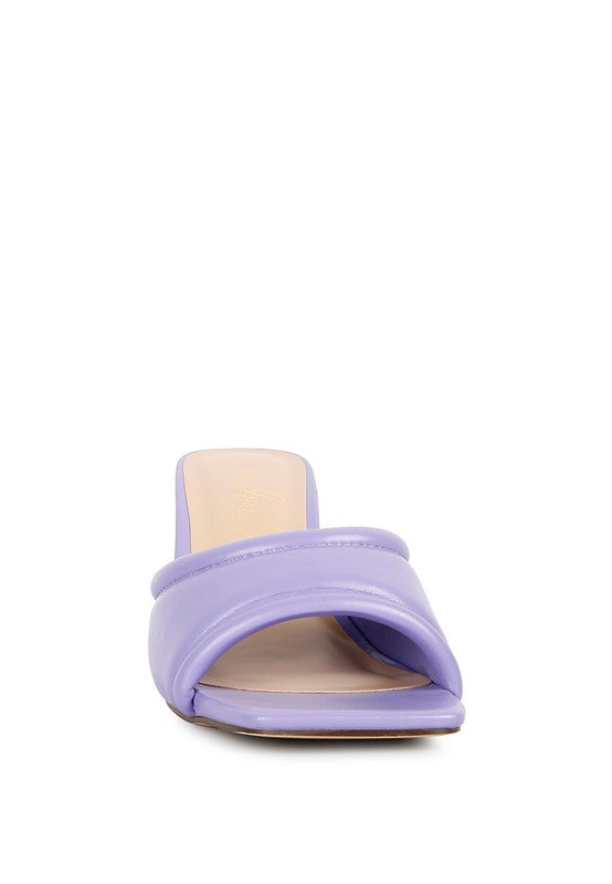 Celine- quilted Italian sandal
