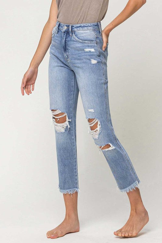 Flying Monkey {Super High Rise Distressed Jeans}