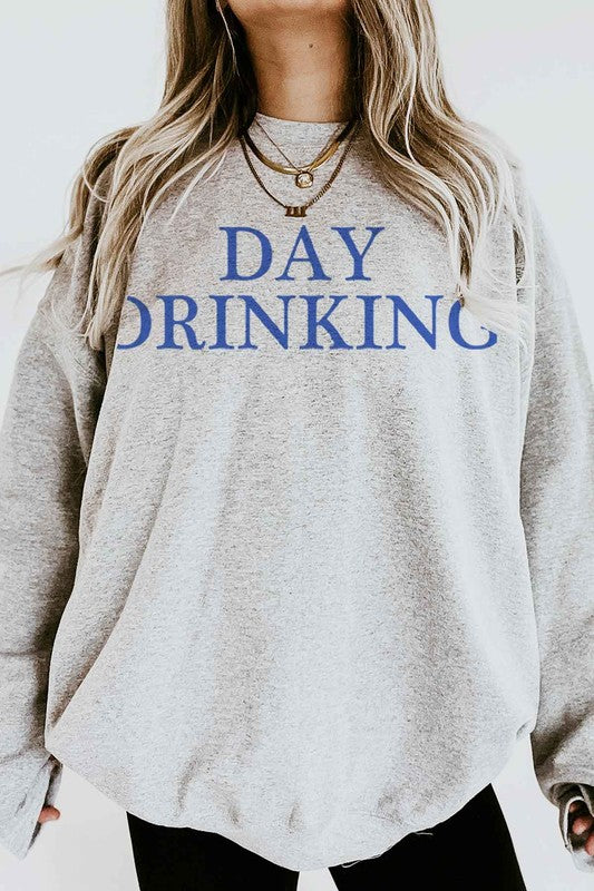 DAY DRINKING GRAPHIC SWEATSHIRT