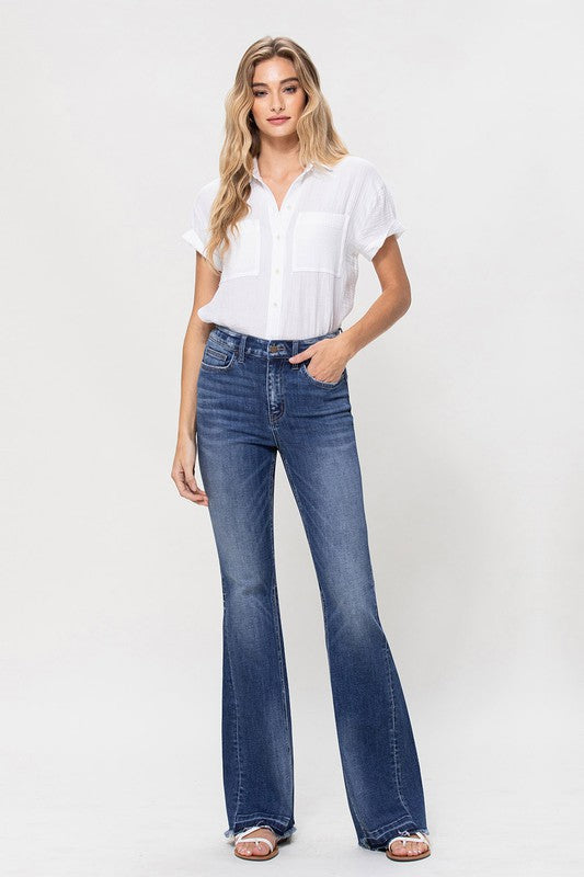 Flying Monkey {High Rise Flare Jeans}