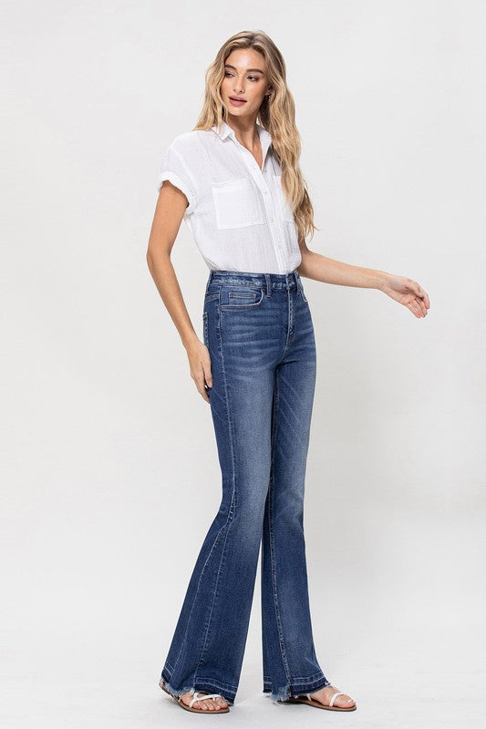 Flying Monkey {High Rise Flare Jeans}